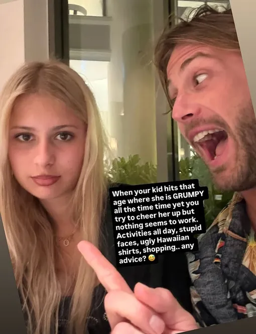 Алекс Смерфит пожаловался на дочь