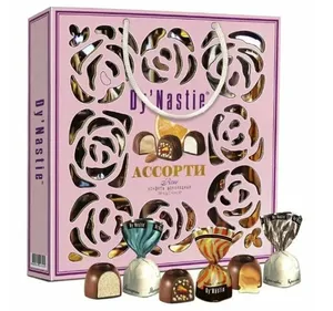 Конфеты Династия (Dy'Nastie) Rose Ассорти с кремовой начинкой, 170гр, сумка