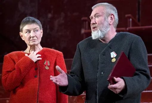 Супруги Екатерина Насибова и Владимир Ершов