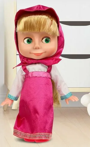 Кукла Маша и Медведь Карапуз 25см Кукла Маша и Медведь Карапуз 25см