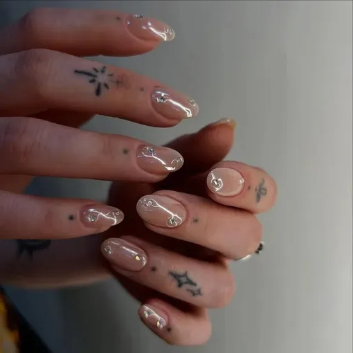 нюдовый маникюр 2025 нюдовый маникюр 2025