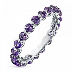 Серебряное кольцо с аметистом ЭПЛ Якутские бриллианты, 2440 руб.