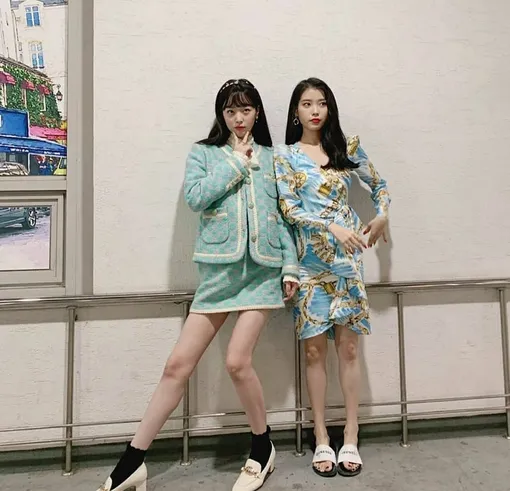 IU поддерживала теплые отношения с Солли