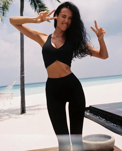 Анастасия Решетова на курорте