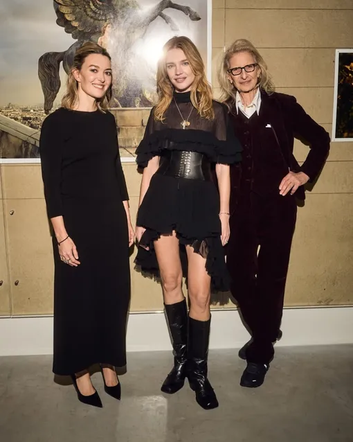 Марта Ортега Перес, Наталья Водянова и Энни Лейбовиц