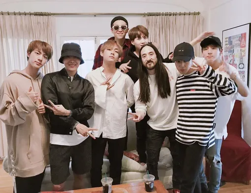 BTS и Стив Аоки тесно сотрудничали BTS и Стив Аоки тесно сотрудничали