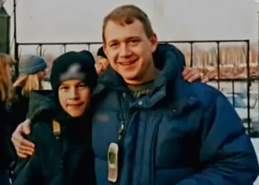 Александр Пономаренко с сыном на архивном фото Александр Пономаренко с сыном на архивном фото