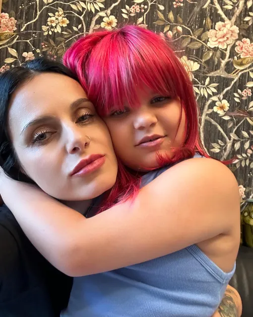 Лина Джебисашвили с дочерью