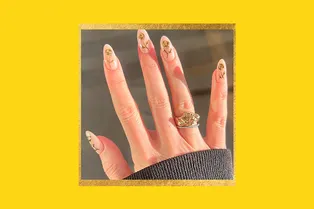 Инвестируем правильно: 10 золотых маникюров, которые притянут деньги в Новом году