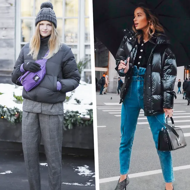 Пуховик + сумка: как избежать ошибок и сочетать правильно