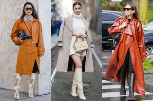 С чем осенью-2022 носить высокие сапоги, чтобы быть самой модной: стильные образы и главные ошибки С чем осенью-2022 носить высокие сапоги, чтобы быть самой модной: стильные образы и главные ошибки