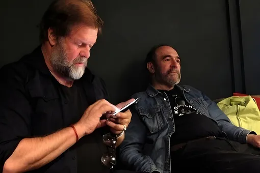 Борис Гребенщиков и Анатолий Гуницкий Борис Гребенщиков и Анатолий Гуницкий