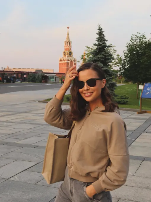 Татьяна Куртукова в центре Москвы Татьяна Куртукова в центре Москвы
