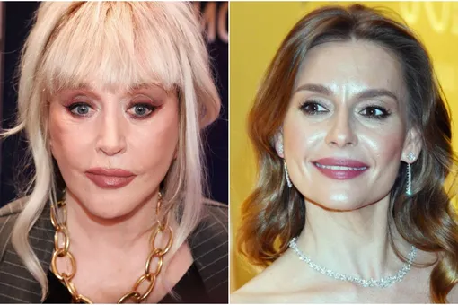 Пугачева, Галкин и Толкалина неожиданно появились на запрещенном в Латвии спектакле Хаматовой