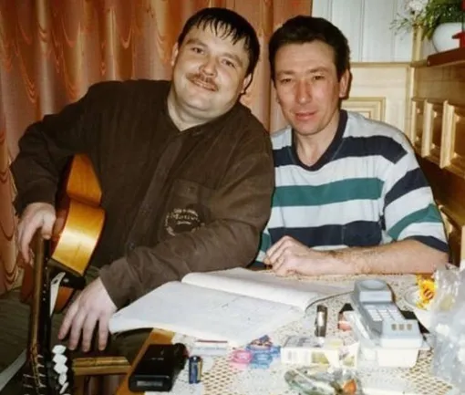 Друзья Михаил Круг и Леонид Телешев Друзья Михаил Круг и Леонид Телешев
