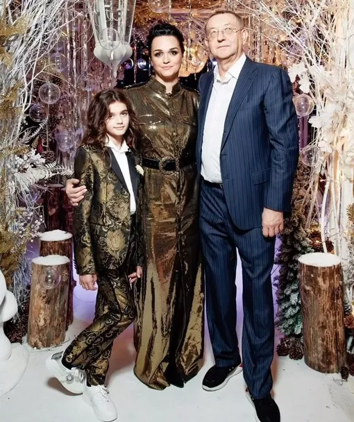 Слава с Анатолием Данилицким и общей дочерью