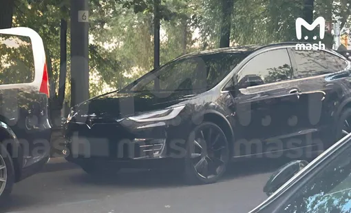 Tesla Model X Романа Старовойта, в которой было найдено его тело Tesla Model X Романа Старовойта, в которой было найдено его тело
