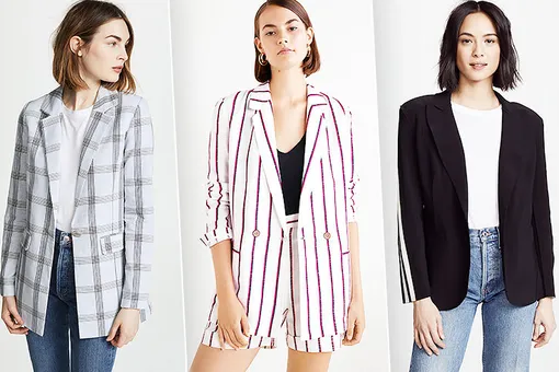 На любой случай: 6 стильных жакетов мужского кроя На любой случай: 6 стильных жакетов мужского кроя