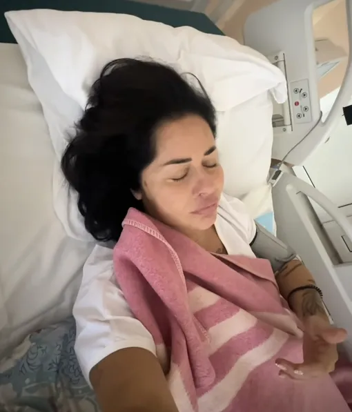 Мария Силуянова в день родов