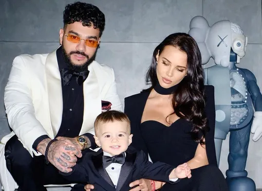 Тимати с Анастасией Решетовой и сыном Тимати с Анастасией Решетовой и сыном