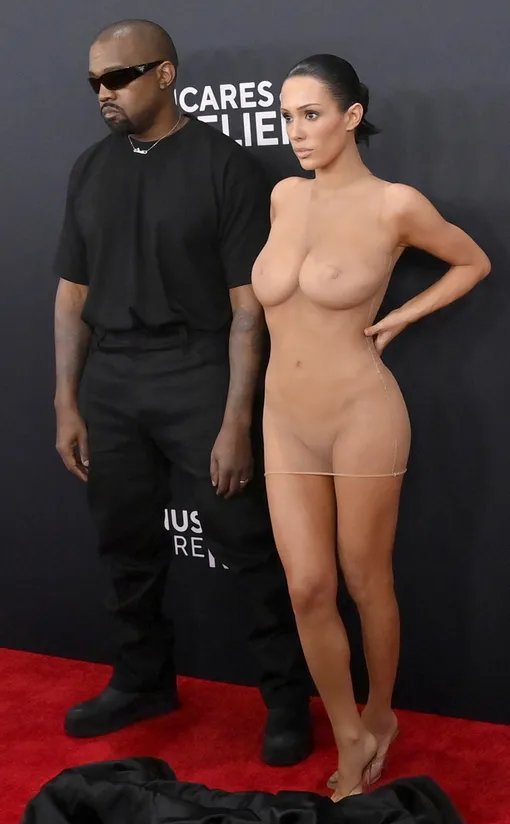 Канье Уэст и Бьянка Цензори на «Грэмми»