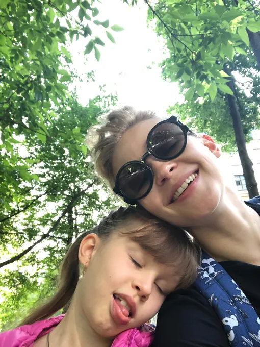 Анна Пересильд с мамой Анна Пересильд с мамой