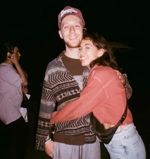 Семен Трескунов с женой Анитой Ахмадуллиной