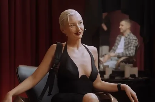 Марго Овсянникова приехала на съемки в откровенном платье