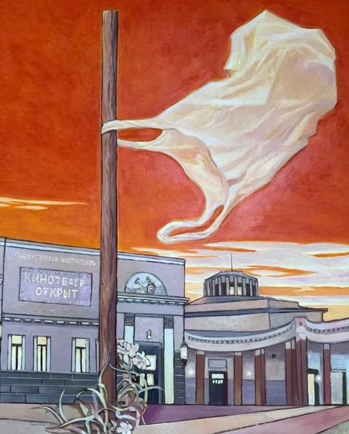 Анна Цуканова-Котт подарила мужу эту картину