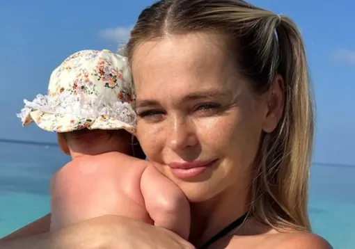 Анна Хилькевич с младшей дочерью Оливией