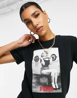 Футболка с принтом, PUMA x Charlotte Olympia, 2390 руб. Футболка с принтом, PUMA x Charlotte Olympia, 2390 руб.