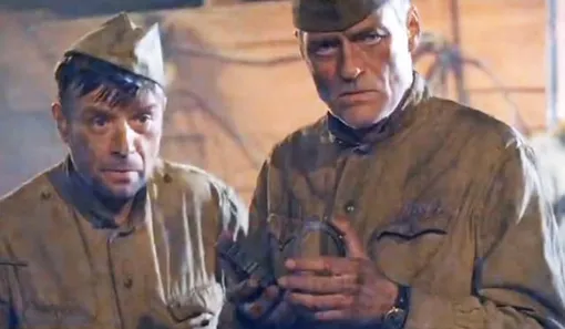 Сергей Юрков и Борис щербаков в сериале «Саперы» Сергей Юрков и Борис щербаков в сериале «Саперы»