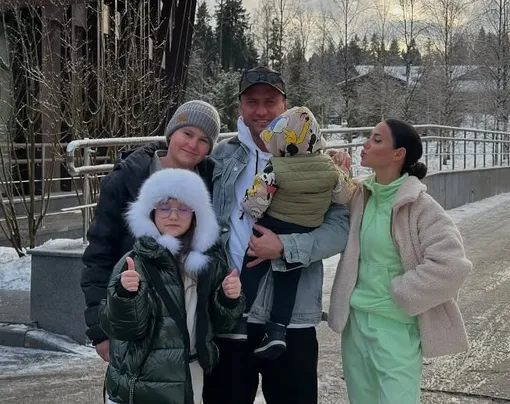 Тимофей отметил день рождения с новой семьей отца