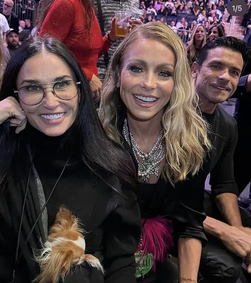 Деми Мур часто берет Пилар на мероприятия