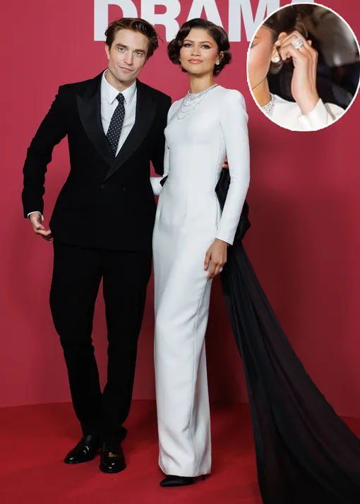 Роберт Паттинсон и Зендая на премьере в Париже Роберт Паттинсон и Зендая на премьере в Париже