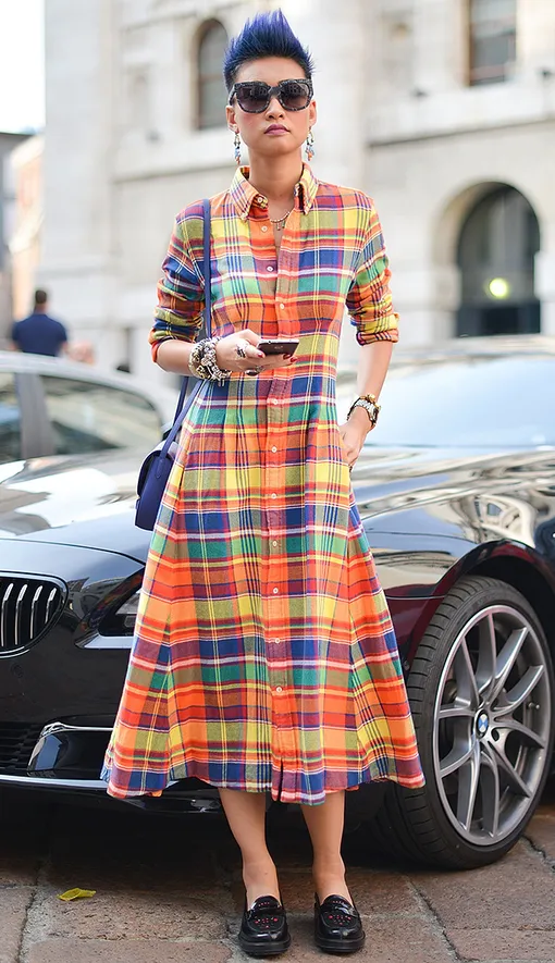 платье рубашка образы фото