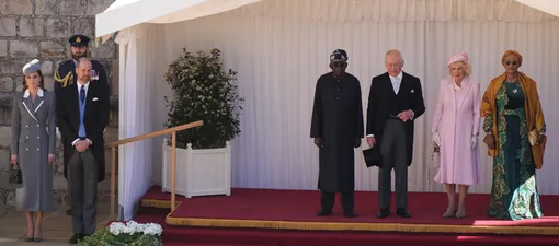 Нигерийского лидера с супругой встретили в Лондоне