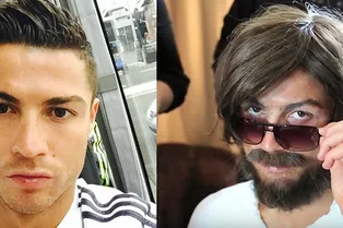 Криштиану Роналду переоделся в бомжа и разыграл жителей Мадрида Криштиану Роналду переоделся в бомжа и разыграл жителей Мадрида