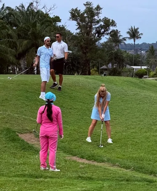 Ирина Пегова любит играть в гольф Ирина Пегова любит играть в гольф