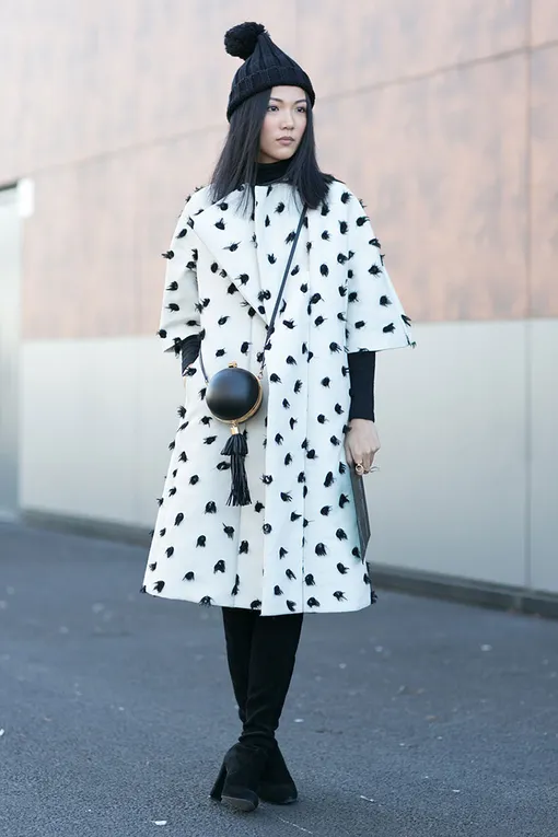 с чем носить модные шапки