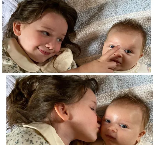 Младшие дочери Миллы Йовович