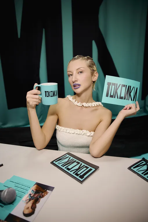 Марго на съемках шоу «Токсики»