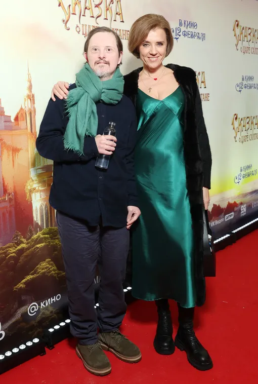 Ксения Алферова с приемным сыном