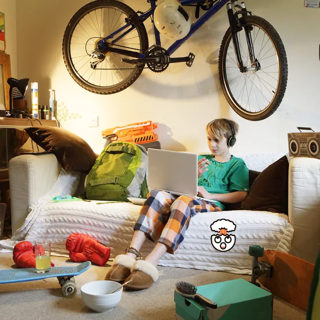 Как организовать пространство в комнате школьника: 5 советов ⁣⁣⠀