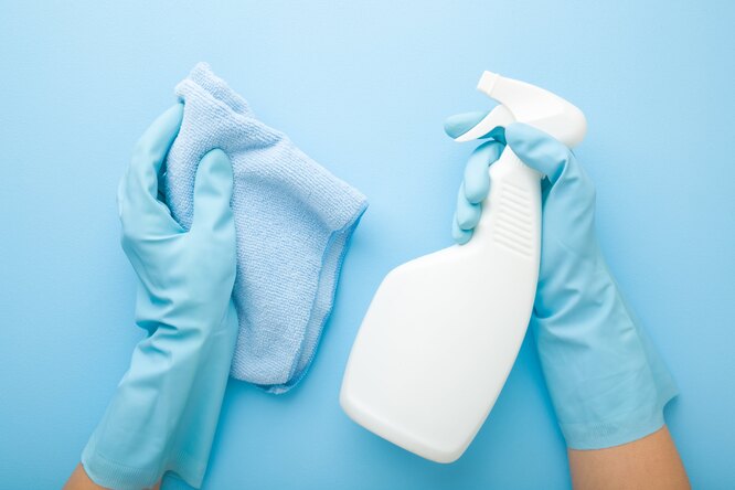 Use a microfiber cloth for more effective cleaning