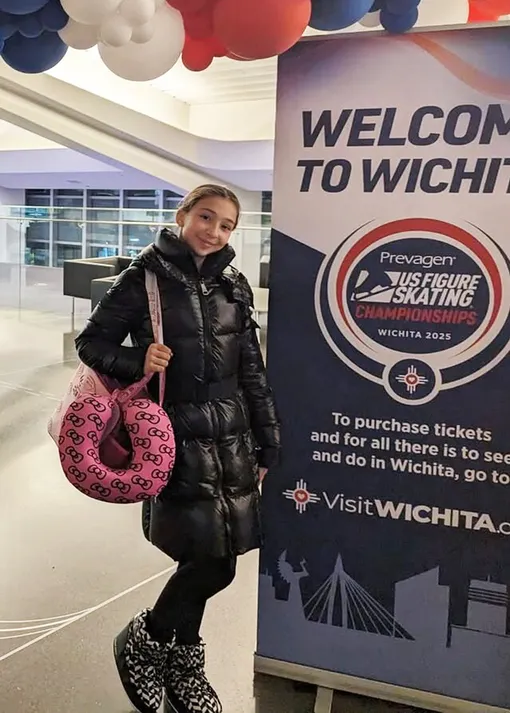 Оливия перед вылетом