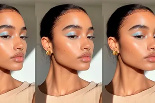 Холодный расчет: почему твой макияж заслуживает голубой блеск для губ из 90-х Холодный расчет: почему твой макияж заслуживает голубой блеск для губ из 90-х