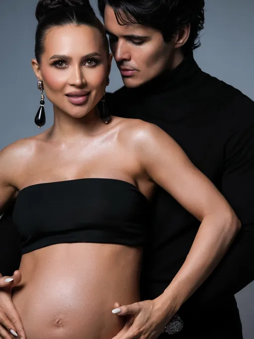 Валерия Чекалина и Луис Сквиччиарини стали родителями 24 февраля