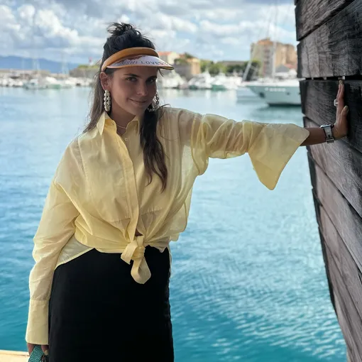Лиза Моряк на родине Наполеона Лиза Моряк на родине Наполеона