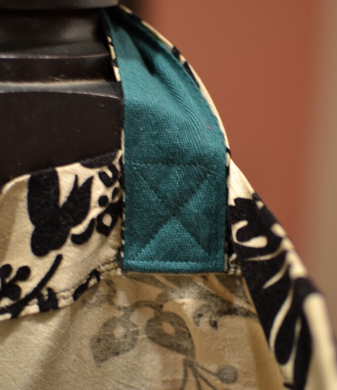curtain bag or handbag